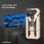 For iPhone 12 mini Iron Knight Series 2 in 1 PC + TPU Phone Case with Ring Holder(Blue)