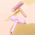 Portable Washable Roller Hair Sticker Pig Shape Pet Static Hair Remover(Pink)