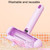 Portable Washable Roller Hair Sticker Pig Shape Pet Static Hair Remover(Pink)