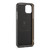 For iPhone 11 Pro WHATIF Kraft Paper TPU + PC Full Coverage Protective Case(Black)