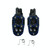 Motorcycle Modified Aluminum Alloy Foot Pedal Accessories(Blue)