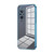 For Huawei nova 9 SE Transparent Plating Fine Hole Phone Case(Blue)