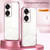 For Huawei nova 11 SE Transparent Plating Fine Hole Phone Case(Blue)