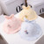 MZ9828 Star Grass Pattern Newborn Basin Hat Baby Cotton Hat Fisherman Hat, Size: Around 42cm(Pink)