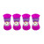 Pet Cartoon Silicone Rain Boots Waterproof Non-Slip Cold-Resistant Dog Shoes, Size: XL(Purple) Pet Cartoon Silicone Rain Boots Waterproof Non-Slip Cold-Resistant Dog Shoes, Size: XL(Purple)
