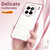For vivo X90 Pro+ Transparent Plating Fine Hole Phone Case(Silver)