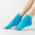 3 Pair Open-Toe Yoga Socks Indoor Sports Non-Slip Five-Finger Dance Socks, Size: One Size(Color Light Gray)