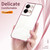 For OPPO Reno9 / Reno9 Pro Transparent Plating Fine Hole Phone Case(Purple)