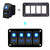 Road Aluminum Rocker Switch Panel Housing Bracket for Narva Type Boats Automotive Switch Parts, Specification: 4 Holes