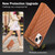 For iPhone 14 Plus Zipper Multi-Card Wallet Rhombic Leather Phone Case(Brown)