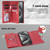 For iPhone 11 Pro Max Zipper Multi-Card Wallet Rhombic Leather Phone Case(Red)