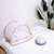 Installation-free Folding Portable Travel Insect-proof Mesh Cover Head Mini Mosquito Net, Color: Regular Red