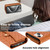 For iPhone 15 Zipper Multi-Card Wallet Rhombic Leather Phone Case(Brown)