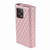 For Xiaomi Redmi Note 12 Pro 5G Zipper Multi-Card Wallet Rhombic Leather Phone Case(Rose Gold)