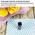 100sheets / Pack Striped Baking Greaseproof Paper Food Placemat Paper, size: 30x30cm(Black)
