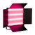 640+95 LEDs RGB Adjustable Live Shooting Fill Light Phone SLR Photography Lamp, EU Plug, Spec: 14 inch