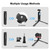 For DJI Osmo Pocket 3 PULUZ Aluminum Alloy Metal Tripod (Black)