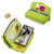 For Samsung Galaxy S24 Ultra 5G Crossbody Multi-functional Zipper Wallet Litchi Leather Phone Case(Green)
