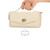 For Samsung Galaxy S24 Ultra 5G Crossbody Multi-functional Zipper Wallet Litchi Leather Phone Case(Beige)