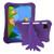 For iPad Air 2022 / 2020 5 10.9 360 Rotation Aircraft Holder EVA Shockproof Tablet Case(Purple)
