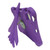 For iPad Air 2022 / 2020 5 10.9 360 Rotation Aircraft Holder EVA Shockproof Tablet Case(Purple)