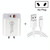 SDC-18W 18W PD 3.0 + QC 3.0 USB Dual Fast Charging Universal Travel Charger with USB to Type-C / USB-C Fast Charging Data Cable, AU Plug