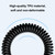 HAWEEL 1.5m 5A USB-C / Type-C to USB-C / Type-C Retractable Coiled PD Fast Charging Cable