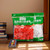 10pcs /Pack 1.6m Disposable Elastic Bunching Tablecloth Household Table Thickened PE Non-Washable Waterproof Oilproof Tablecloth(Red)