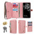 For Samsung  Galaxy S20 Ultra Multi-functional Zipper Wallet Leather Phone Case(Pink)