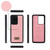 For Samsung  Galaxy S20 Ultra Multi-functional Zipper Wallet Leather Phone Case(Pink)