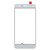 For Huawei P10 Plus Front Screen Outer Glass Lens, Support Fingerprint Identification (White)