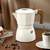 100ml Dual Valve Mocha Pot Espresso Machine Outdoor Coffee Brewing Pot Extraction Tool(Black)