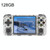 ANBERNIC RG35XX H Handheld Game Console 3.5 Inch IPS Screen Linux System 64GB+128GB(Transparent White)