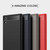 For Sony Xperia XA1 Ultra Brushed Texture Carbon Fiber Shockproof TPU Rugged Armor Protective Case(Grey)