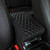 Car Center Console Cover Mat PU Leather Car Armrest Cover 32x19cm(Black)