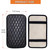 Glitter Car Center Console Cover Mat PU Leather Car Armrest Cover 32x19cm(Black) Glitter Car Center Console Cover Mat PU Leather Car Armrest Cover 32x19cm(Black)