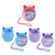 For Tamagotchi Pix Cartoon Electronic Pet Game Console Anti-Slip And Anti-Fall Silicone Protective Cover(Blue)