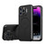 For iPhone 15 Pro Max MagSafe Magnetic Invisible Camera Holder Phone Case(Black)