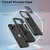 For iPhone 15 Pro Max MagSafe Magnetic Invisible Camera Holder Phone Case(Black)