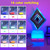 16 Colors 3D Rotating Bedside Lamp Night Light LED Rechargeable Ambient Light Decorative Ornament, Style: Flower