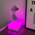 16 Colors 3D Rotating Bedside Lamp Night Light LED Rechargeable Ambient Light Decorative Ornament, Style: Flower