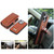 For iPhone 14 Plus Multi-functional Zipper Wallet Leather Phone Case(Brown)