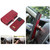 For iPhone 13 mini Multi-functional Zipper Wallet Leather Phone Case(Red)