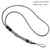 Dual-use Detachable Adjustment Mobile Phone Lanyard Anti-lost Wrist Rope(Black and Blue)