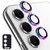 For Samsung Galaxy A55 ENKAY Hat-Prince 9H Rear Camera Lens Aluminium Alloy Tempered Glass Film(Colorful)
