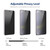 For Samsung Galaxy S24+ 5G 5pcs ENKAY Hat-Prince 360 Degree Anti-peeping Privacy Full Screen Tempered Glass Film