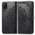 For TCL 40 XL Mandala Flower Embossed Leather Phone Case(Black)