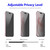 For iPhone 14 ENKAY Easy Install Anti-peeping Privacy Full Screen Tempered Glass Film