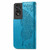For TCL 40 NXTpaper 4G Butterfly Love Flower Embossed Leather Phone Case(Blue)