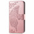 For TCL 40 NXTpaper 4G Butterfly Love Flower Embossed Leather Phone Case(Rose Gold)